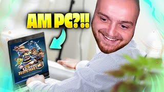  TAUGT DAS WAS?! Clash Royale AM COMPUTER?! 