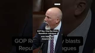 GOP Rep blasts colleagues