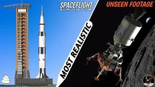 Most Realistic Saturn V Apollo 11 Mission In Spaceflight Simulator