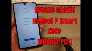 BOOM!!! Huawei P Smart 2019 /POT-LX1/. Remove Google Account, Bypass FRP.