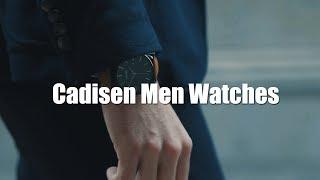 Cadisen Men Watches With Changeable Wrist: Business Style