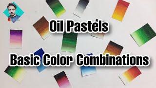 POSTER MAKING TECHNIQUES | Paano magcombine ng kulay sa oil pastel