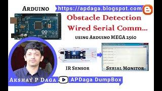 IOT#3 Arduino Mega - Obstacle Detection using IR Sensor | APDaga | DumpBox