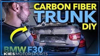 How to install a CSL Style Seibon Carbon Fiber Trunk on BMW F30 | F80 (Carbon Fiber F30 Mods!)