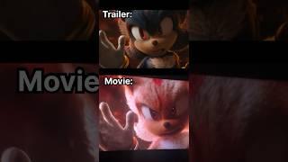 Sonic 3 Trailer Vs. Movie Shadow SHOT DIFFERENCE! #sonic #sonicmovie3 #shadowthehedgehog