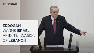 Turkish President Erdogan sternly warns Israel against 'delusional' ambitions