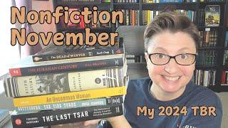 Nonfiction November: My 2024 TBR