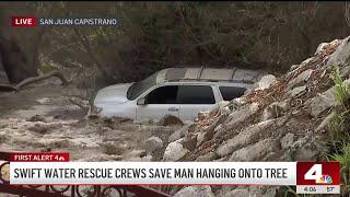 Tornado, hail, mudslides: Storms wreak havoc in Southern California