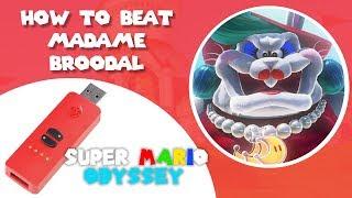 SUPER EASY Beating MADAME BROODAL (PART 2) in SUPER MARIO ODYSSEY First Try (SPEED RUN)