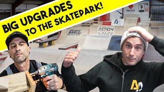 MAKING BIG CHANGES TO THE SKATEPARK!