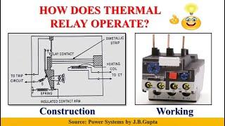 Thermal Relay (Working Principle & Construction) | TECH ELECTRIC |