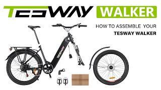 Tesway Walker Unboxing and Assembly - Tesway E-bikes