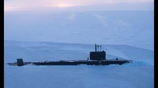 HMS Trenchant surfaces in the Arctic. ICEX2018