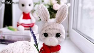 Амигуруми: схема Зайка. Игрушки вязаные крючком - Free crochet patterns.