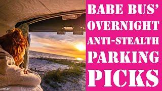 The Babe Bus' Anti-Stealth Overnight Parking Plan