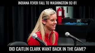 Caitlin Clark Was Not Going Back In The Game #caitlinclark