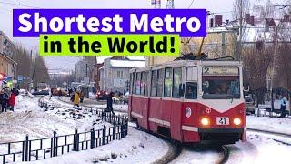 Omsk, Russia: A Rural Tram and the Shortest Metro in the World!