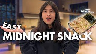 EASY MIDNIGHT SNACK ( super sarap!! ) | Chelseah Hilary