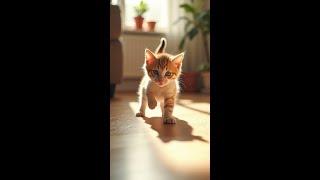 Why do kittens chase their own shadows?