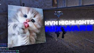 NixWare Hvh highlights [CS 2] || Лучший кфг для ХВХ