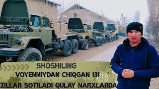 ARZON VA QULAY NARXLARDA ZIL 131 SOTILADI