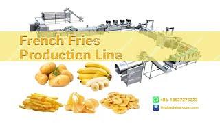 Full Automatic French Fries Production Line-Romiter Machinery