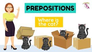 Preposition of place - Prepositions - Grammar for kids