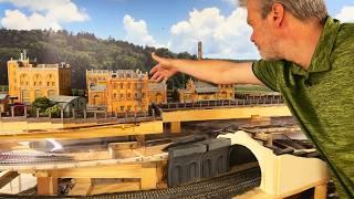 My model railroad dream layout: Accessibility of the layout (English subtitles)