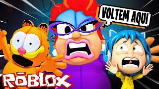 A SENHORA MALUCA QUER PRENDER O GARFIELD  ROBLOX Escape Crazy Cat Lady ( Alec GO! )