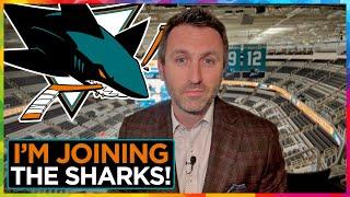 NEWS: I am joining the San Jose Sharks!