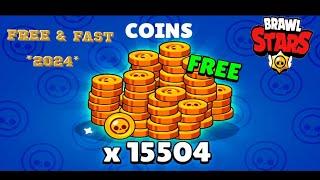 How to get FREE Coins FAST in Brawl Stars in 2024 (Easiest method)