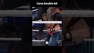 John Cena Double AA - WWE 2K23  #wwe #wwe2k23ps5 #shorts #youtubeshorts