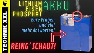 LiFePO4 Innereien: Alle Antworten zu Euren Fragen über Lithium Akkus!