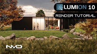 LUMION 10 Pro Black Container House Render Tutorial