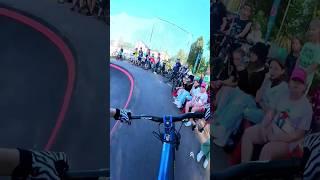 Kids reaction is awesome #mtb #pumptrack #mtblife #anatoly_brv #todayweride #dirtjumper