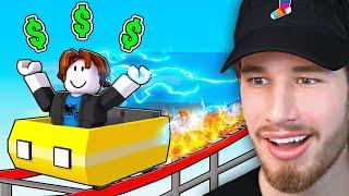 Spending $100,000 For The FASTEST Roller Coaster In Roblox!