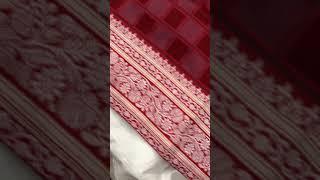 Maroon Banarasi Handloom Katan Silk Saree - Aura Benaras