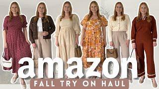 Amazon Fall Try On Haul 2024 | Amazon Teacher Outfits, Dresses, Workwear | Affordable by Amanda