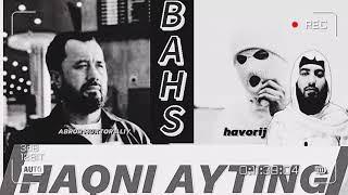 #BAHS: ABROR MUXTOR  ALIY  vs HAVORIJ. XALQNI TEPASIDA O'TIRGAN ODAMNI MUSULMON DEMAYMAN.@ABRORMUXTO