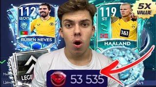 ПОТРАТИЛ ВСЕ САМОЦВЕТЫ на HAALAND 119 OVR !! СКОЛЬКО СМОГ ЗАРАБОТАТЬ в МЕЖСЕЗОНЬЕ в FIFA MOBILE 21