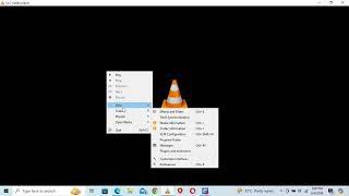 How to get back Menu bar and Control bar in VLC Media Player?