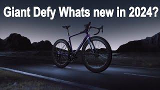 Giant Defy advanced sl and pro series 2024 Whats new in road bike?