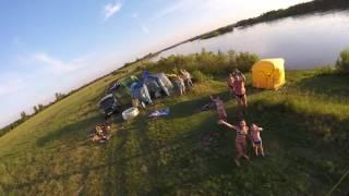 Канск  Полет над  рекой Кан, Анжевка - HD  GoPro HERO+