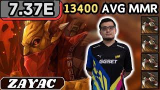 7.37e - Zayac BOUNTY HUNTER Soft Support Gameplay - Dota 2 Full Match Gameplay