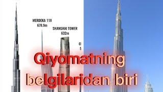 Qiyomat belgilaridan biri . Arablarning qurgan binosimi ?