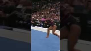 New first tumbling pass from Jordan Chiles at the nationals!