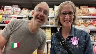 Miss Kadie Teaches Italian Sentences in A Grocery Store!