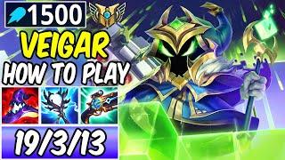 HOW TO PLAY VEIGAR | 1500 AP BURST | Best Build & Runes | Diamond Player Guide | League of Legends