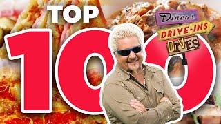 Top 100 #DDD Videos of ALL TIME with Guy Fieri | Diners, Drive-Ins and Dives | Food Network