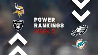 Week 5 Power Rankings!